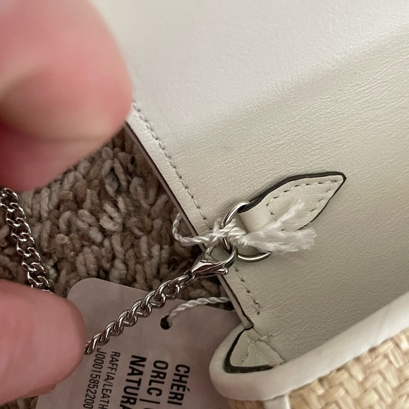 Jimmy Choo Rafia Crossbody Cherie Bag - Picture 11 of 14